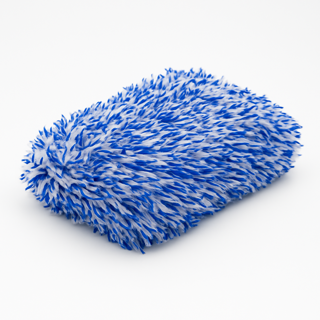 Car Detailing Blue Wash Mitt