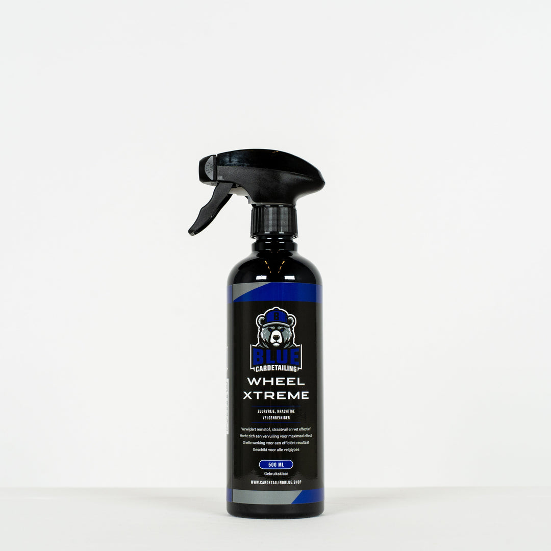Wheel Xtreme velgenreiniger 500ml spray Cardetailing Blue
